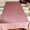 Tischtücher aus Halbleinen mit 10cm Kuvertsaum-Design 35 Fresco-Farbe Bordeaux