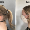 Mund-Nasen-Schutz aus Biobaumwolle von verum textilia